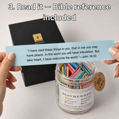 A Jar Filled With God's Word — For Every Emotion of the Heart