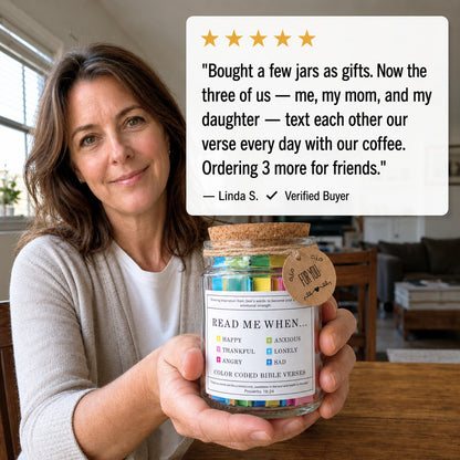A Jar Filled With God's Word — For Every Emotion of the Heart