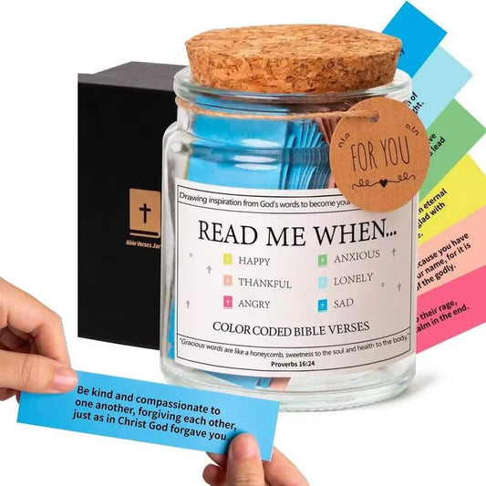 LetIN™ Handmade Bible Verses Jar