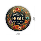 God Bless This Home — Scripture Wooden Wall Sign image 3