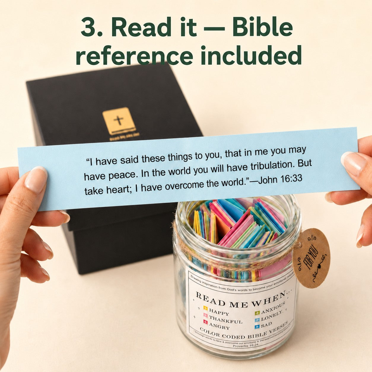 A Jar Filled With God's Word — For Every Emotion of the Heart