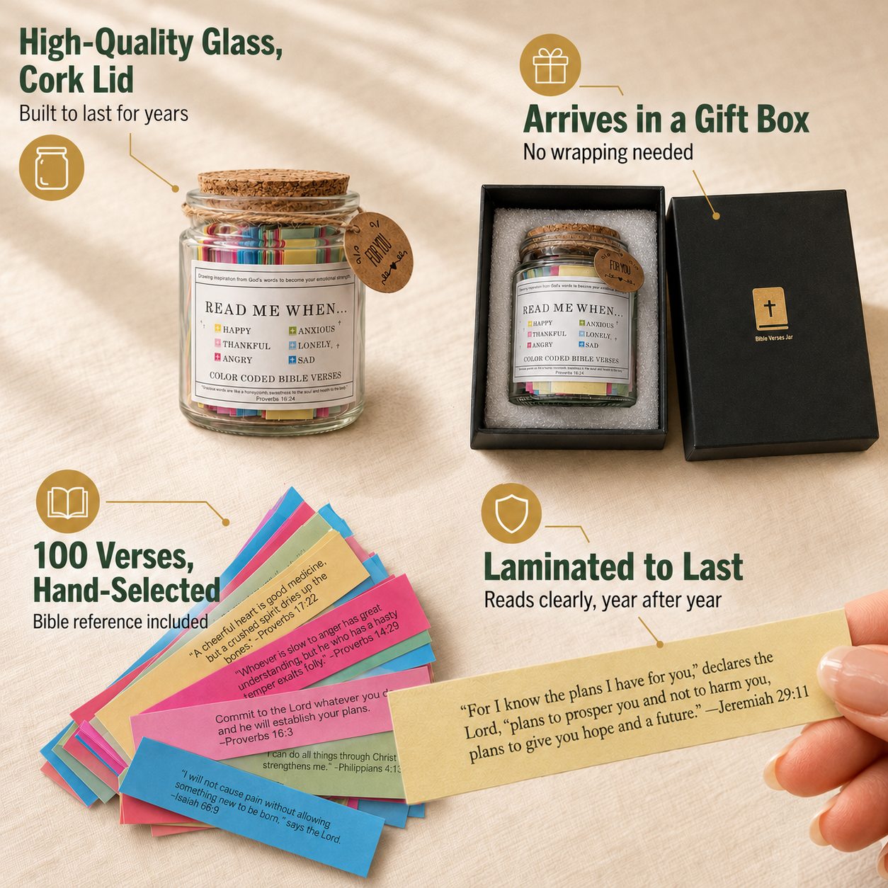 A Jar Filled With God's Word — For Every Emotion of the Heart