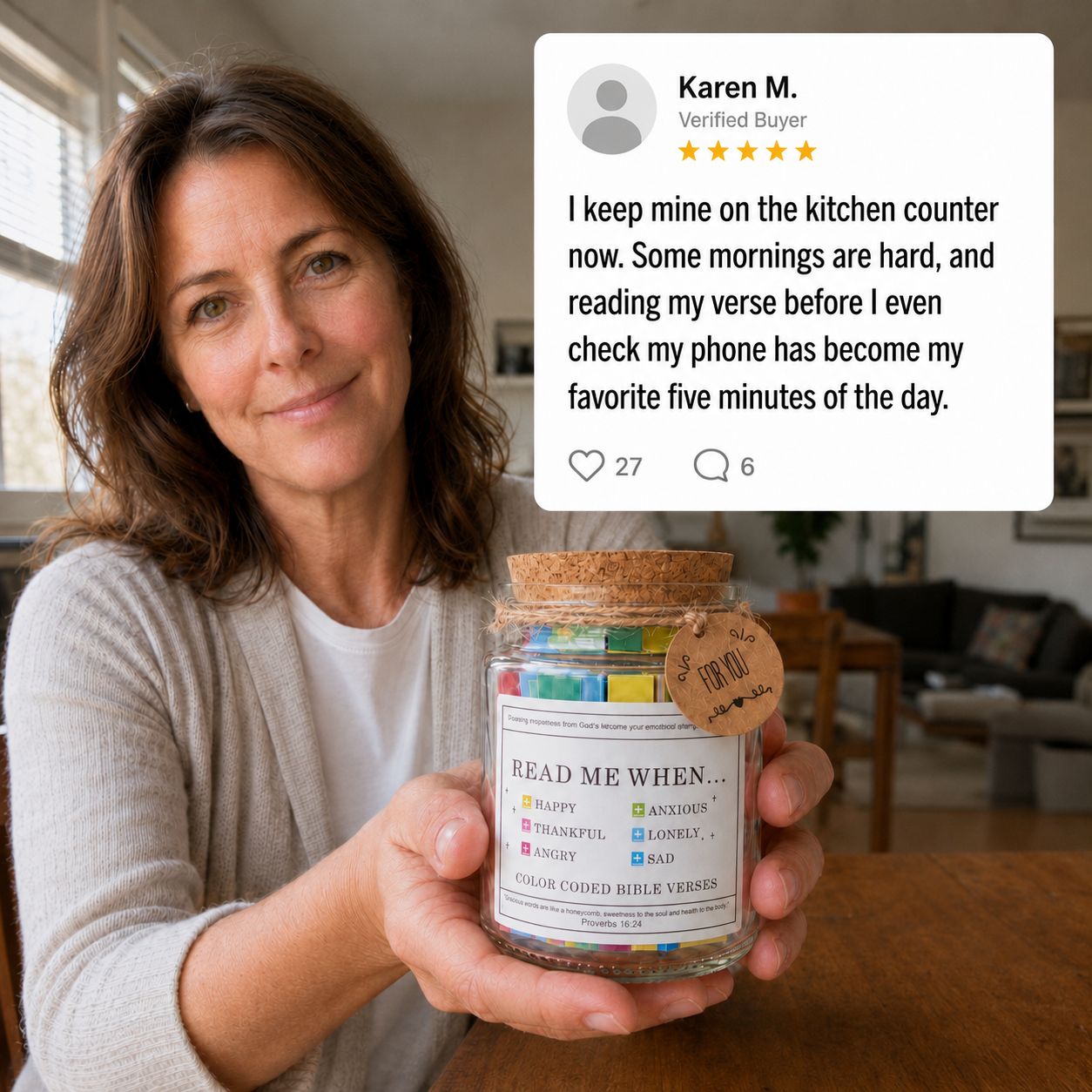 A Jar Filled With God's Word — For Every Emotion of the Heart
